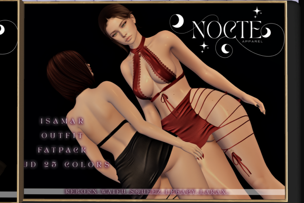 Isamar Outfit - Legacy/MaitreyaX/Reborn/+mods, L$169 each/L$450 FP