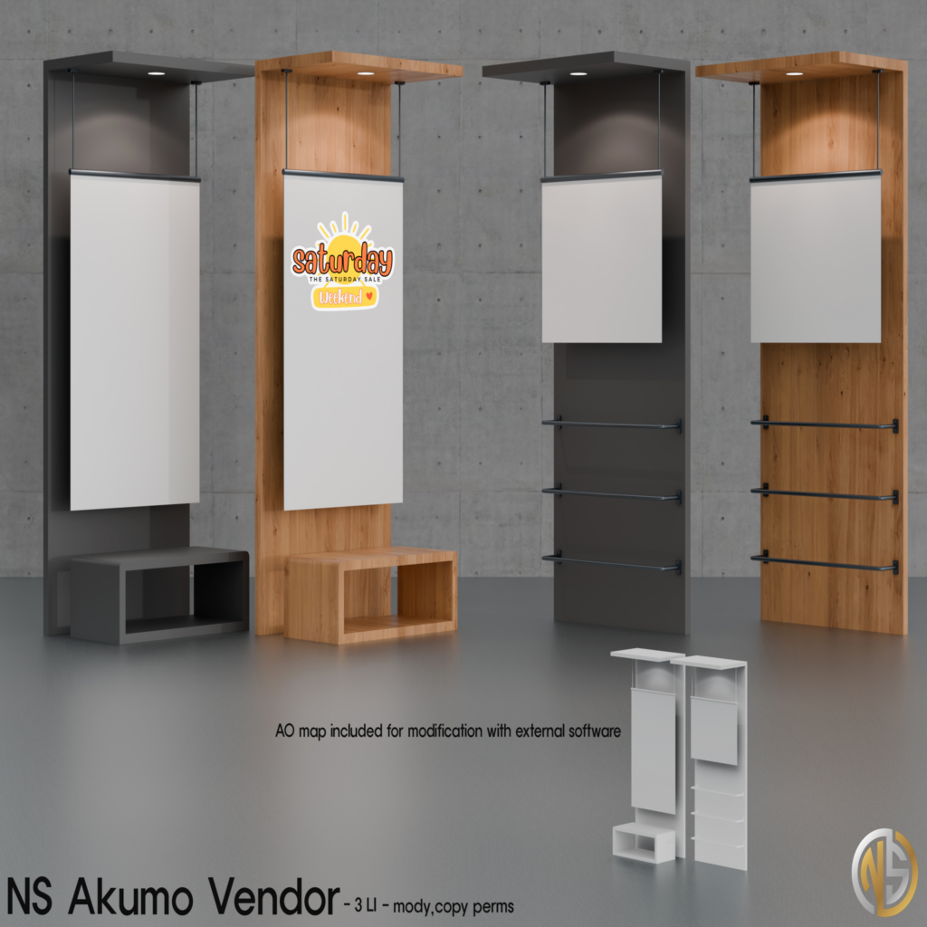 Akumo Vendor	&lt;a href=&quot;http://maps.secondlife.com/secondlife/Magic%20Sky/193/104/2022&quot; target=&quot;_blank&quot;&gt;Teleport&lt;/a&gt;