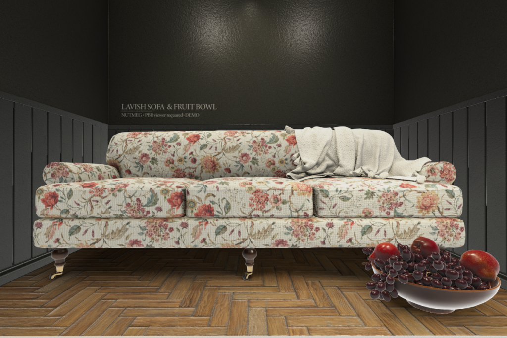 Lavish Fruit Bowl &amp; Sofa, L$149-L$599 each