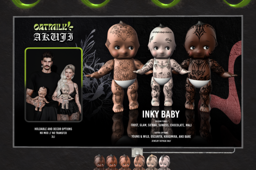 Inky Baby, L$299 each