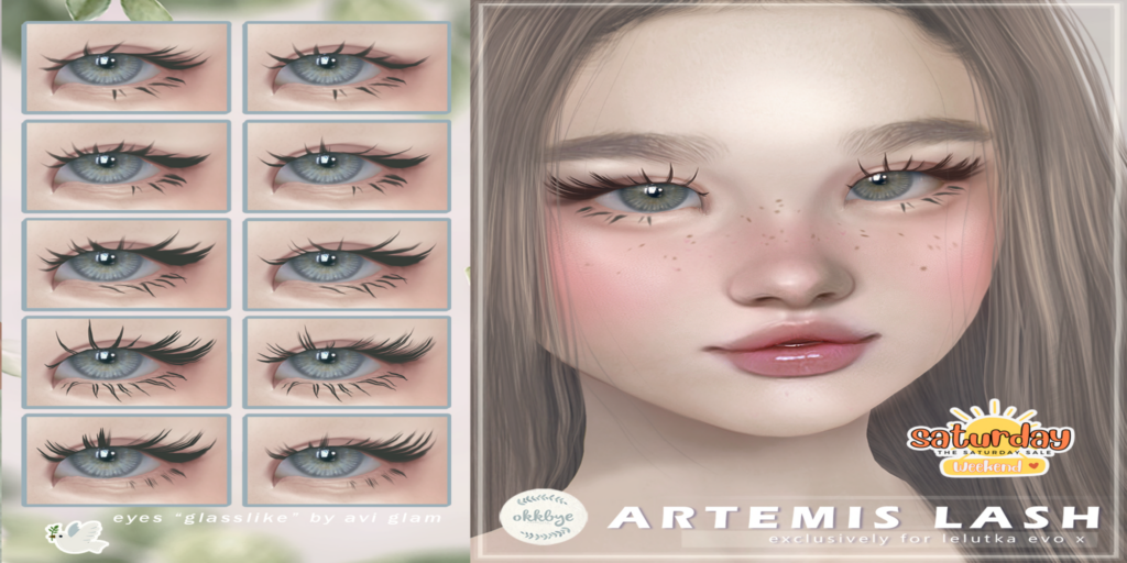 Artemis Lashes - EvoX	&lt;a href=&quot;https://maps.secondlife.com/secondlife/FallingFaith/63/101/3902&quot; target=&quot;_blank&quot;&gt;Teleport&lt;/a&gt;