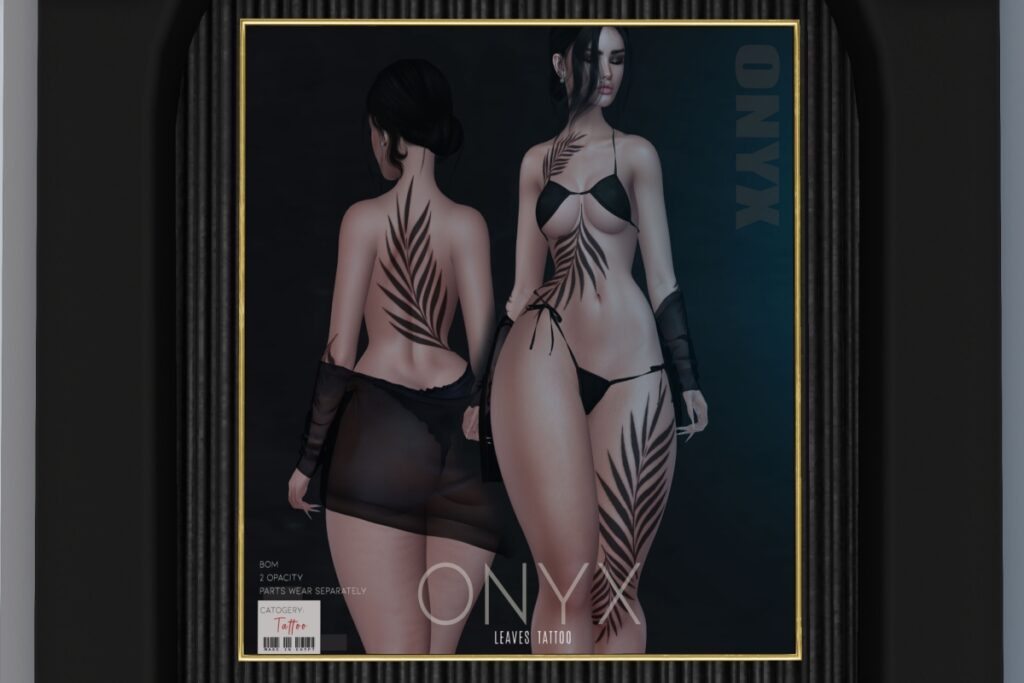 Leaves Tattoo - BOM, L$299