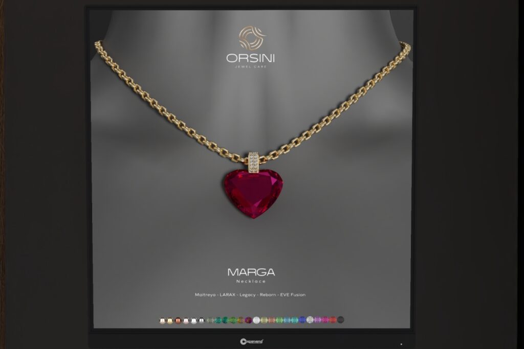 Marga Necklace - Eve/Legacy/Maitreya/Reborn/+mods, L$389 FP