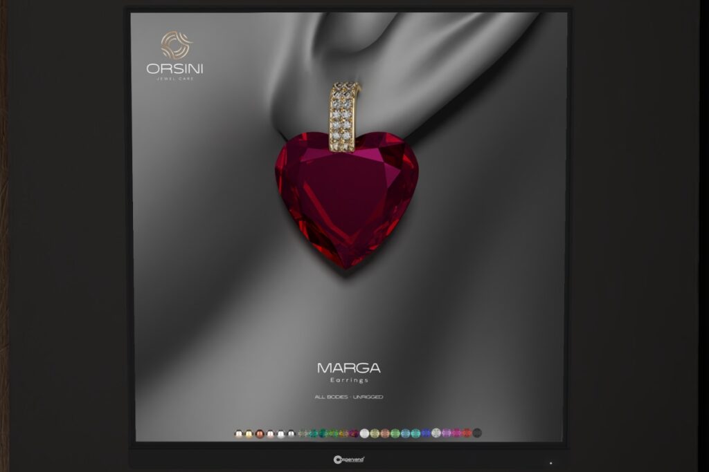 Marga Earrings, L$289 FP