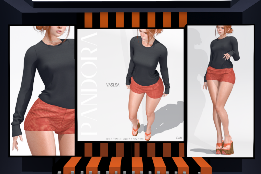 Vaslisa Sweater and Shorts - Legacy/MaitreyaX/+mods, L$299 each/L$1499 each FP