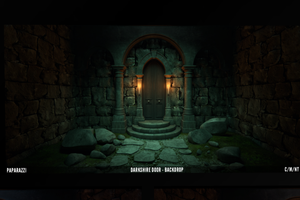 Darkshire Door Backdrop, L$350 each/L$950 FP