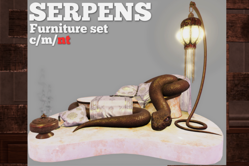 Serpens Furniture Set, L$600