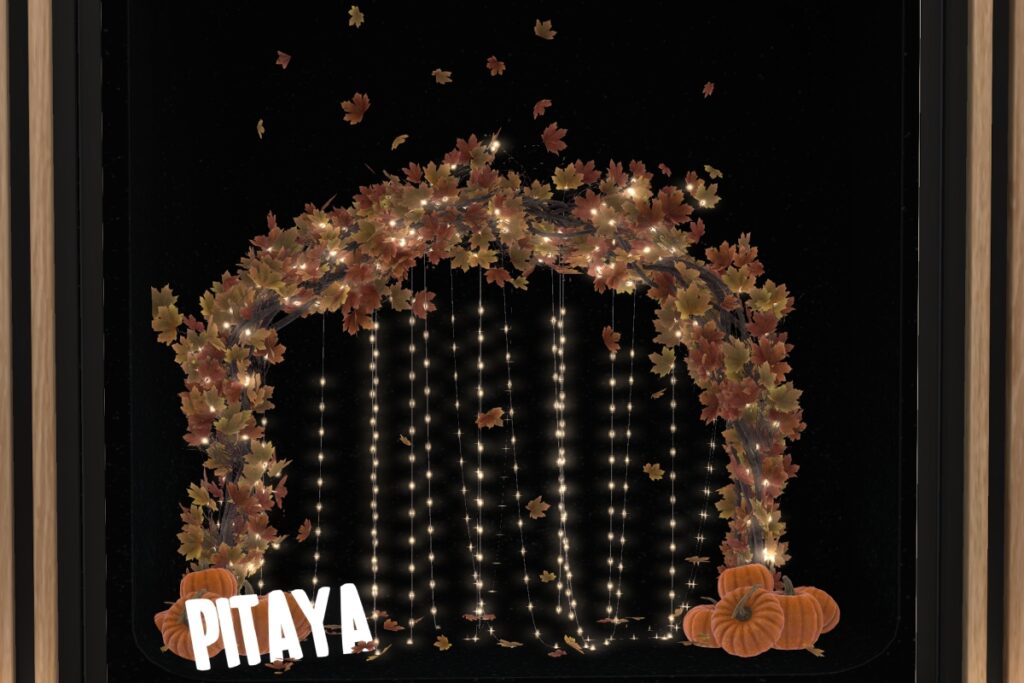 Autumn Leaves Decor, L$299 each/L$399 FP