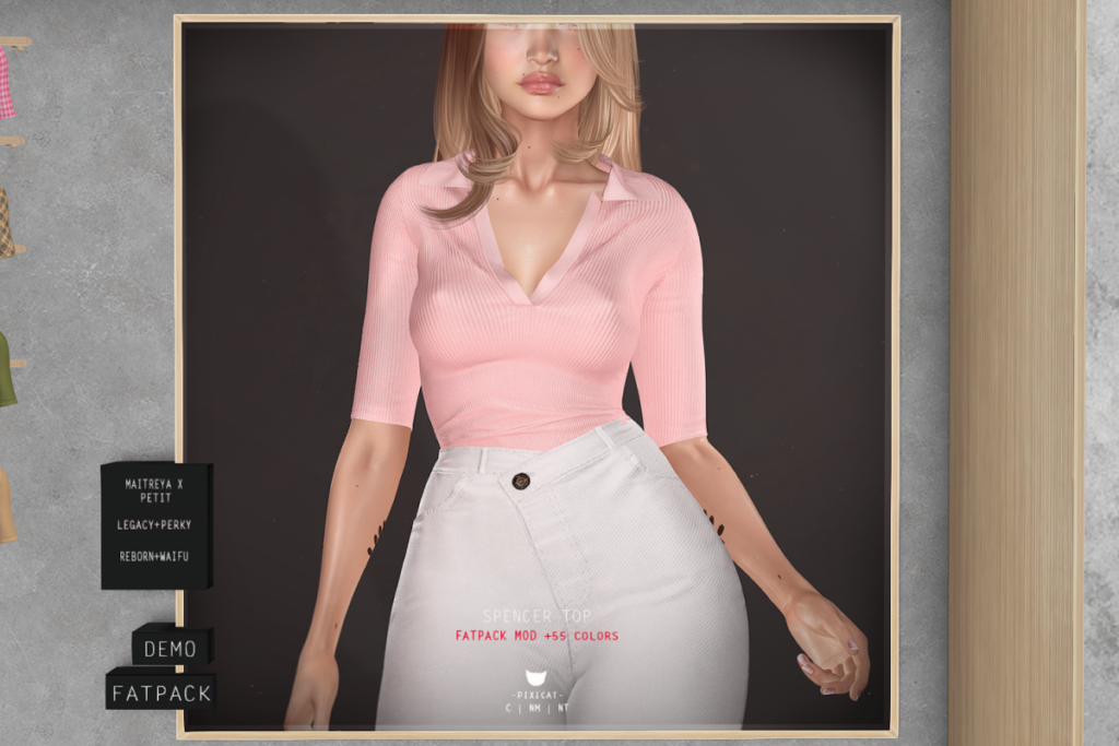 Spencer Top - Legacy/MaitreyaX/Reborn/+mods, L$257 each/L$1200 FP