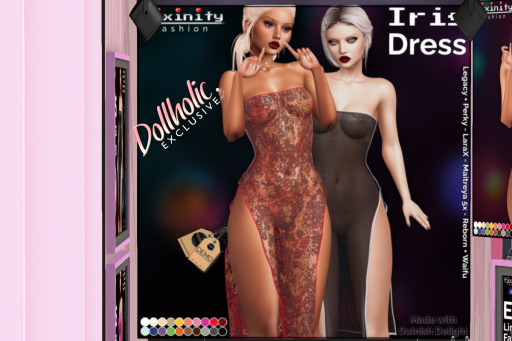 Iris Dress - Legacy/MaitreyaX/Reborn/+mods, L$499 each/L$999 FP