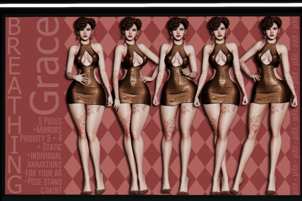 Grace Breathing Poses, L$180
