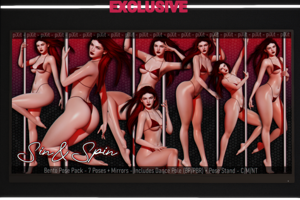 Sin &amp; Spin Poses, L$220