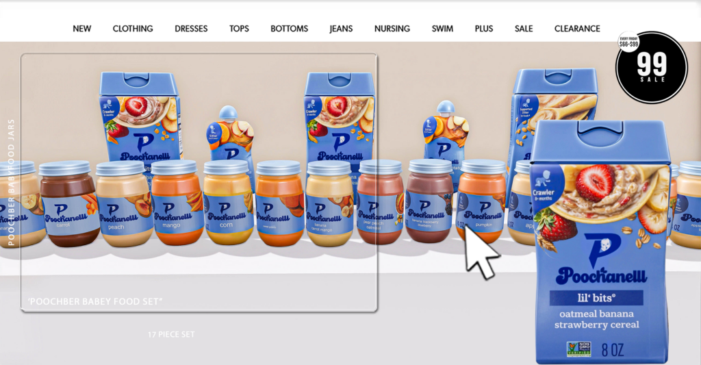 Poochber Baby Food Set	&lt;a href=&quot;http://maps.secondlife.com/secondlife/Jade%20Bay/206/193/3942&quot; target=&quot;_blank&quot;&gt;Teleport&lt;/a&gt;