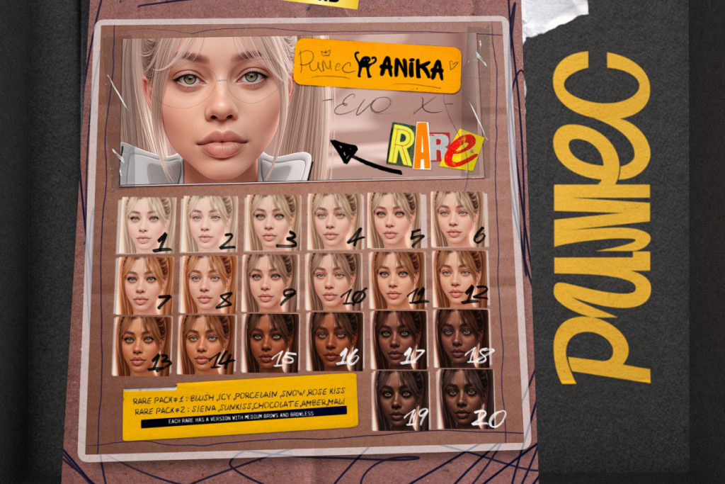 Anika Skin - EvoX, L$89 per play
