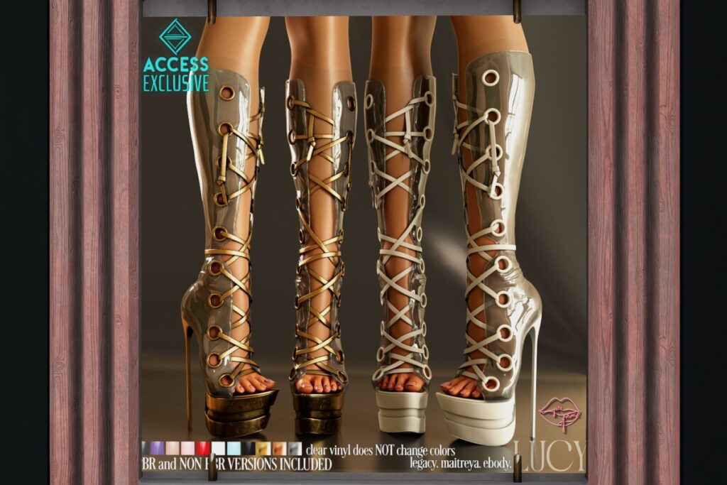 Lucy Boots - Legacy/Maitreya/Reborn, L$499 FP