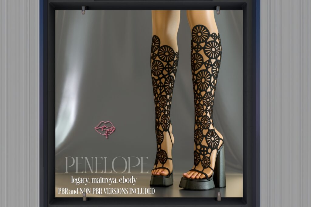 Penelope Boots - Legacy/Maitreya/Reborn, L$499 FP