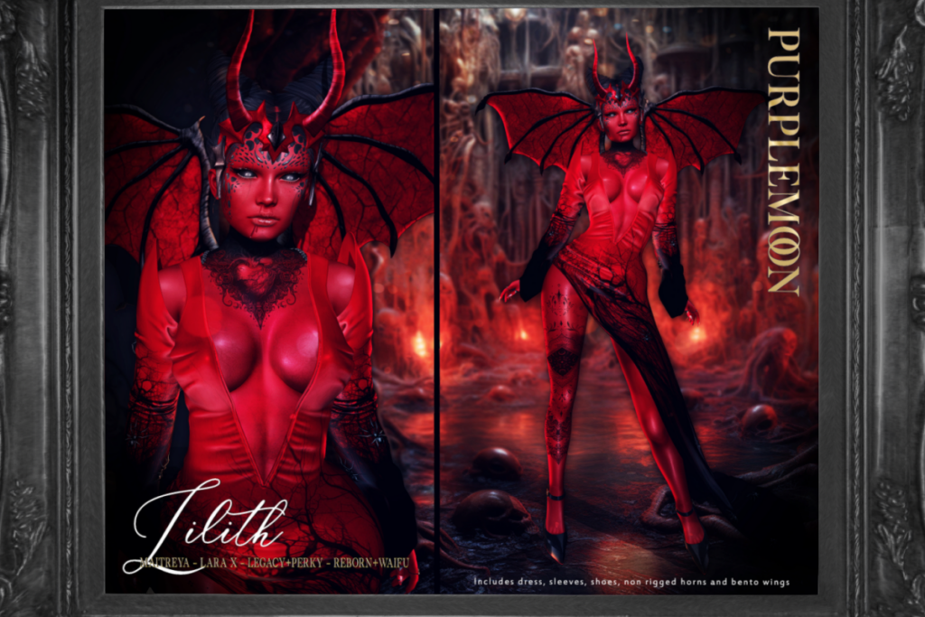 Lilith Demon - Legacy/MaitreyaX/Reborn/+mods, L$399