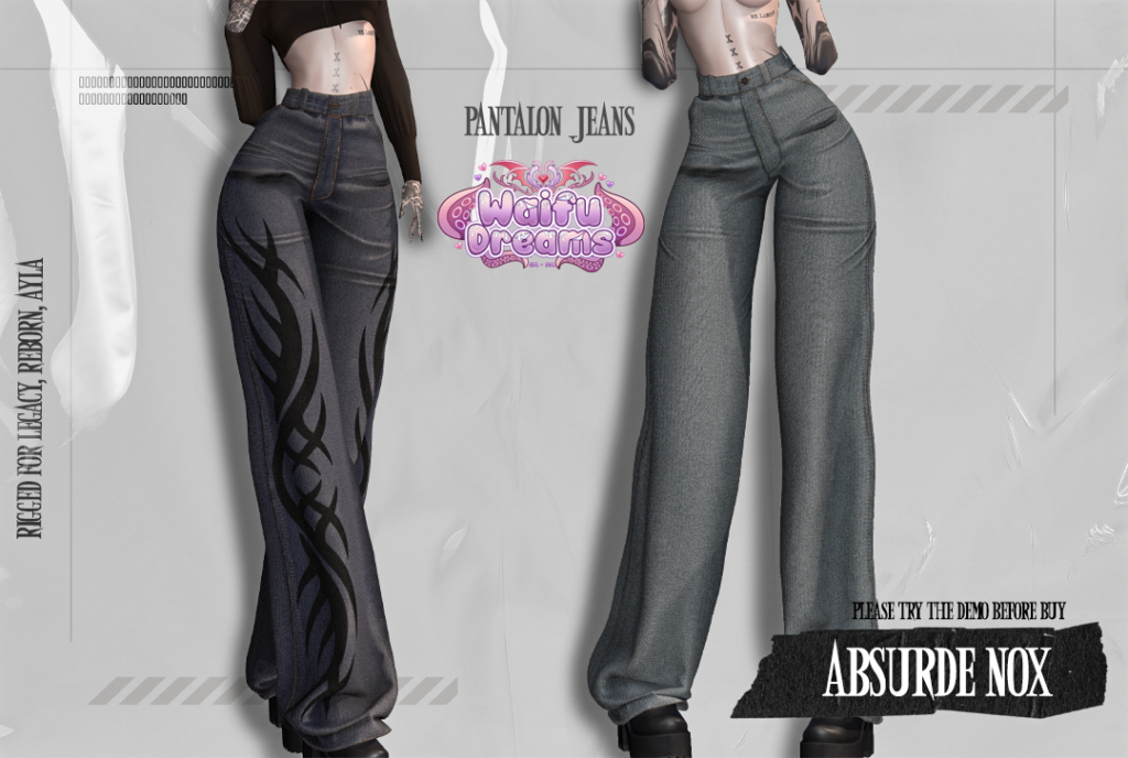 Pantalon Jeans - Ayla/Legacy/MaitreyaX/Reborn