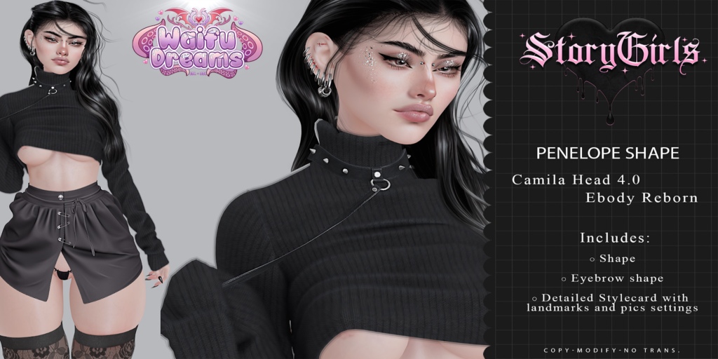 Penelope Shape - Lelutka Camila/Reborn