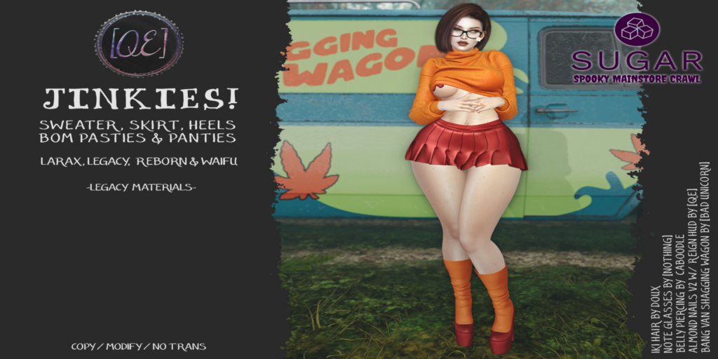 Jinkies Set - Legacy/MaitreyaX/Reborn/+mods, L$50	&lt;a href=&quot;http://maps.secondlife.com/secondlife/Elmira/68/126/26&quot; target=&quot;_blank&quot;&gt;Teleport&lt;/a&gt;