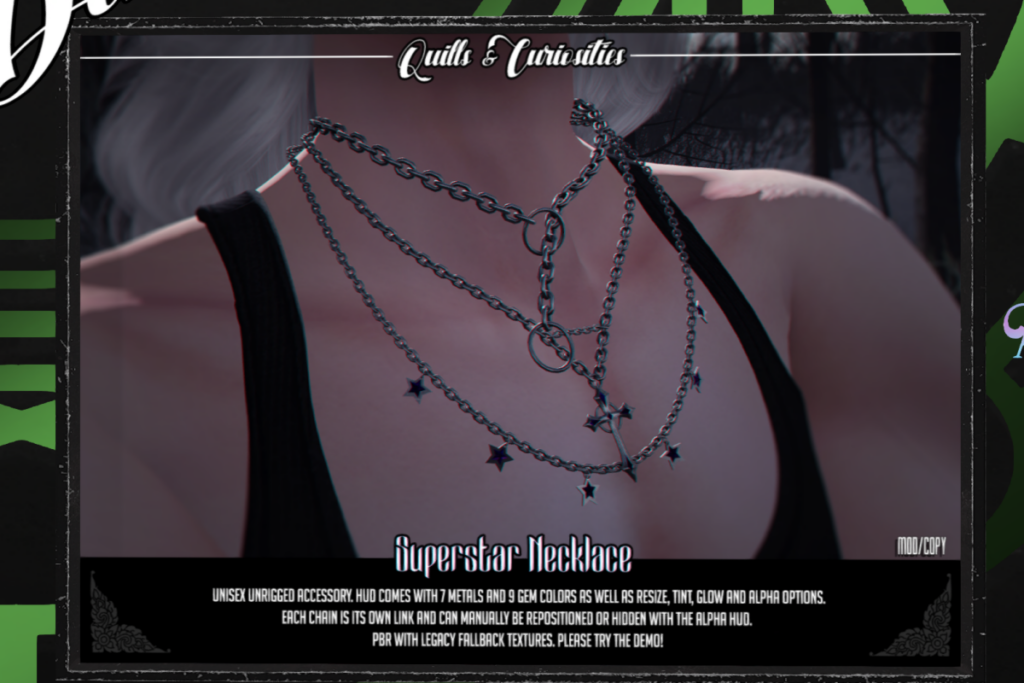 Superstar Necklace, L$275