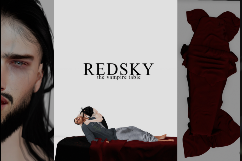 Redsky Vampire Table, L$200-L$2500 each