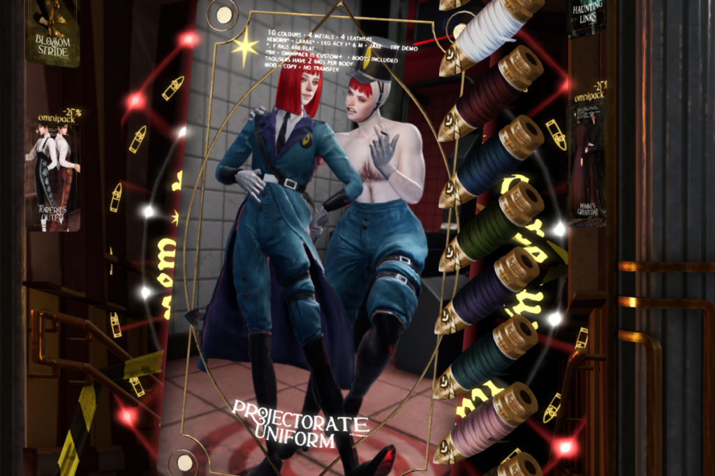 Projectorate Uniform - Jake/Legacy M+F/MaitreyaX/Reborn/+mods, L$400 each/L$2500 FP
