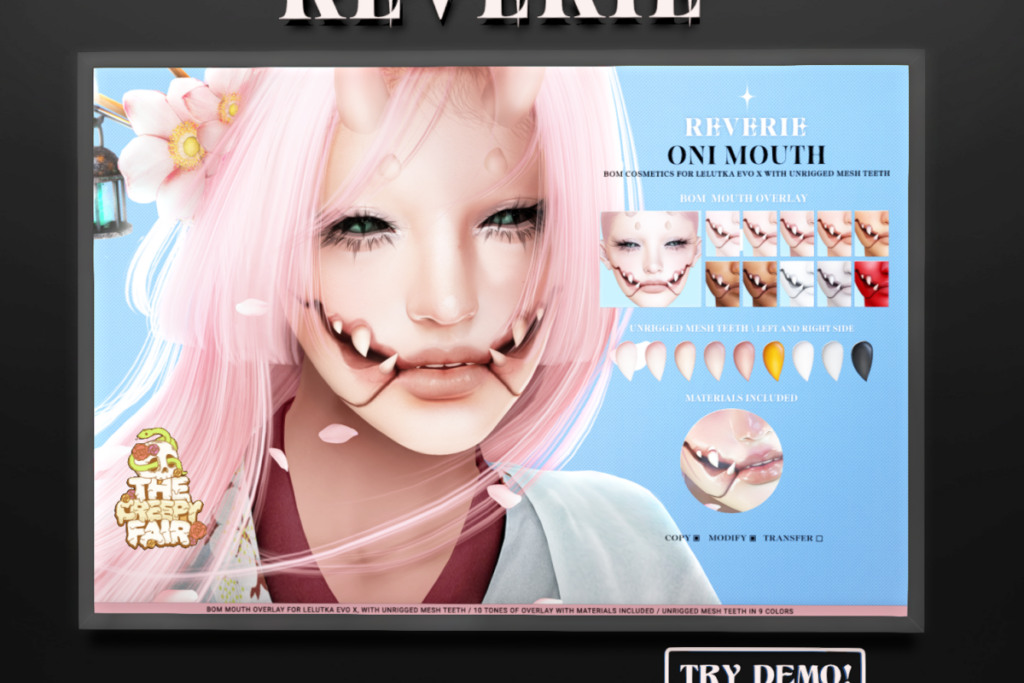 Oni Mouth - EvoX, L$299