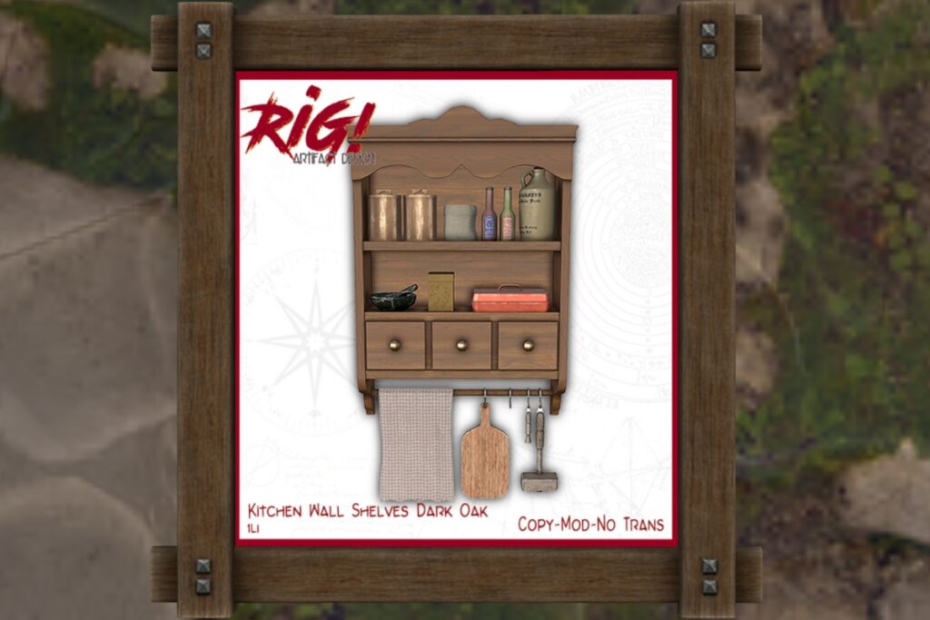 Kitchen Wall Shelves, L$150