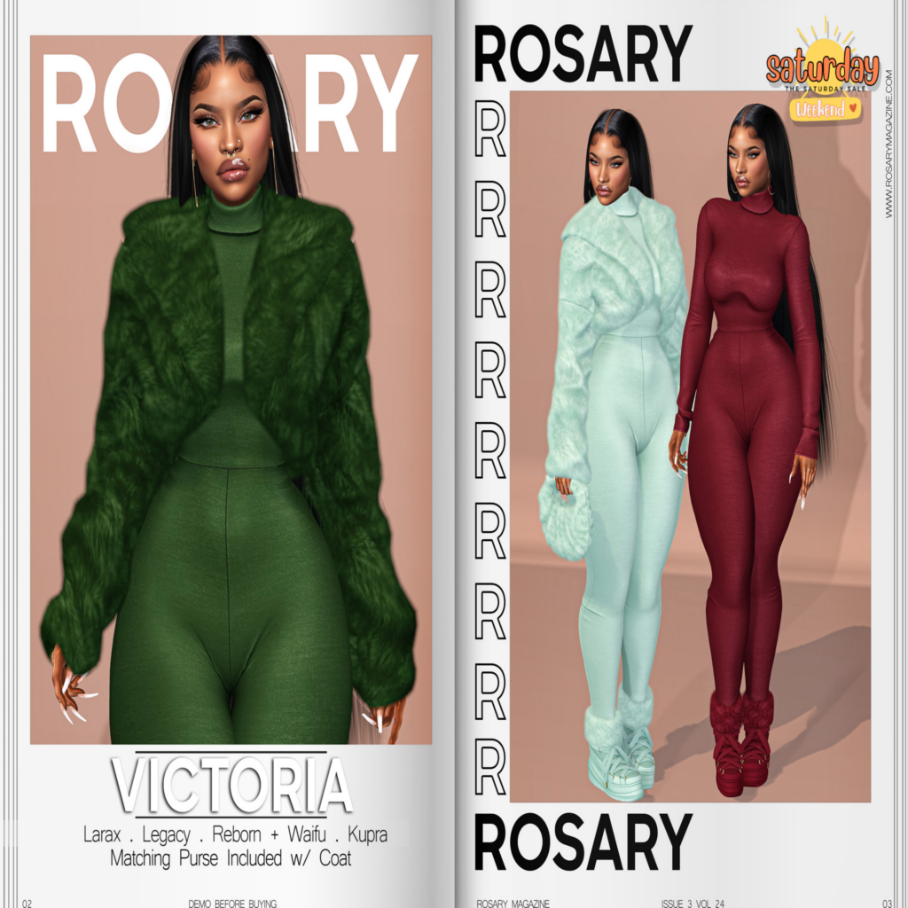 Victoria Outfit - Inithium/Legacy/MaitreyaX/Reborn/+mods	&lt;a href=&quot;http://maps.secondlife.com/secondlife/Rosary/135/134/21&quot; target=&quot;_blank&quot;&gt;Teleport&lt;/a&gt;