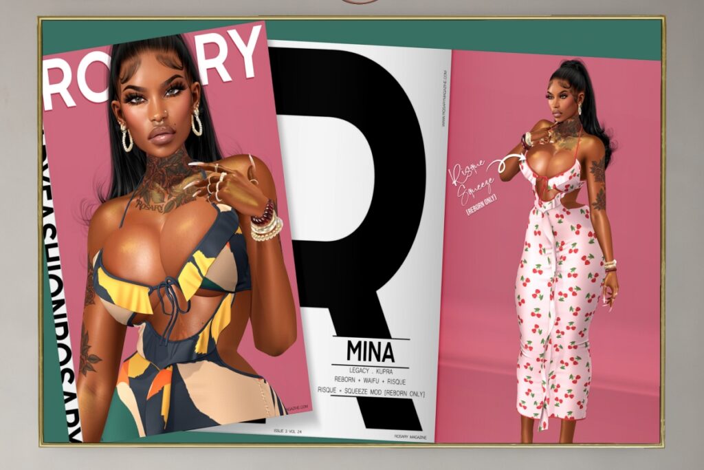 Mina Dress - Inithium/Legacy/Reborn/+mods, L$275 each/L$1799 FP