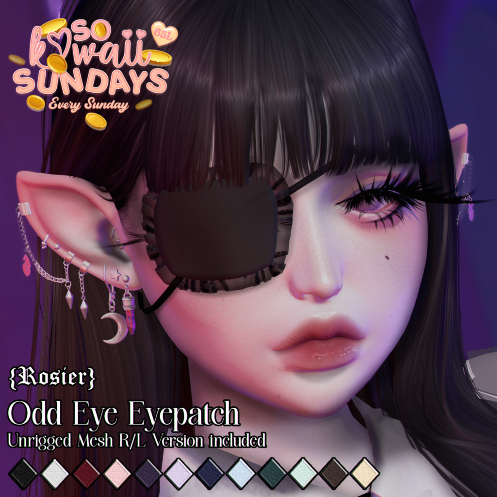 Odd Eye Eyepatch	&lt;a href=&quot;http://maps.secondlife.com/secondlife/Anhedonia/128/136/999&quot; target=&quot;_blank&quot;&gt;Teleport&lt;/a&gt;