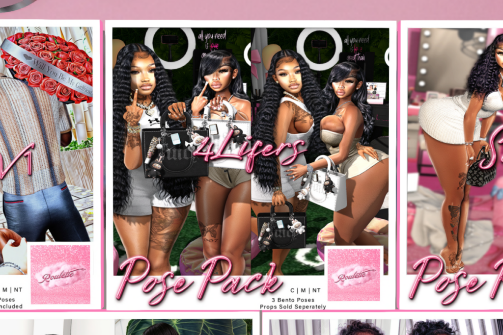 4Lifers Pose Pack, L$250