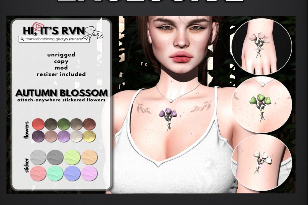 Autumn Blossom Accessory, L$249 FP