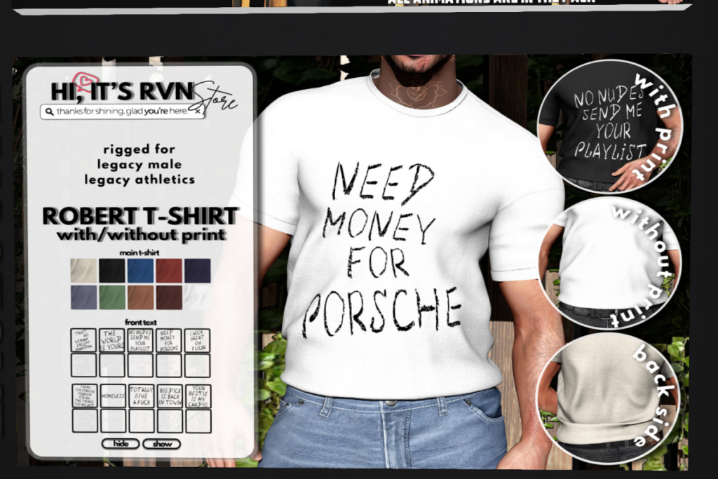 Robert - T-shirt - Legacy+Athletic, L$329