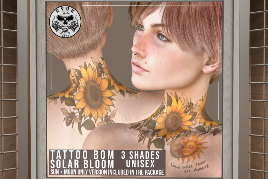 Solar Bloom Tattoo - BOM, L$280