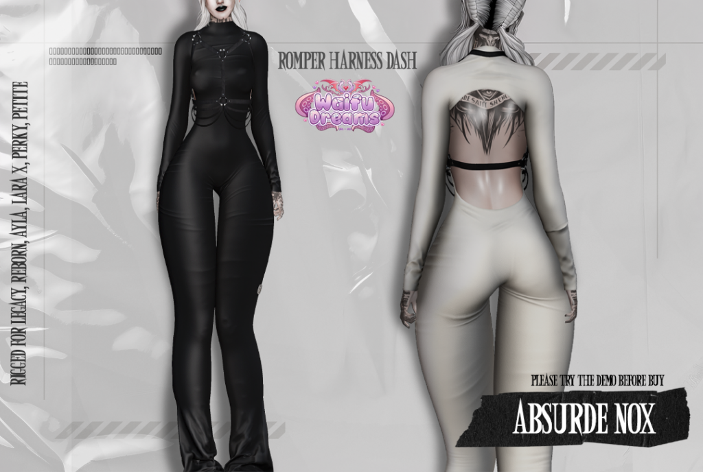 Romper Harness Dash - Ayla/Legacy/MaitreyaX/Reborn/+mods