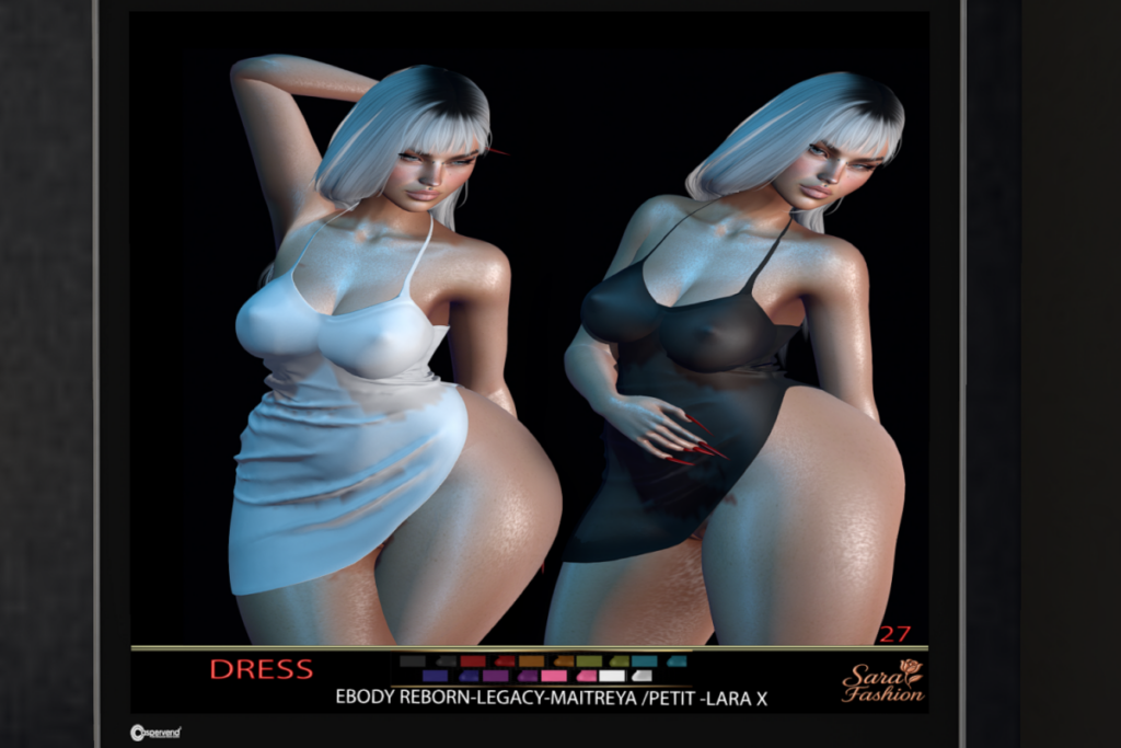 Dress 27 - Legacy/Maitreya/Reborn/+mods, L$200