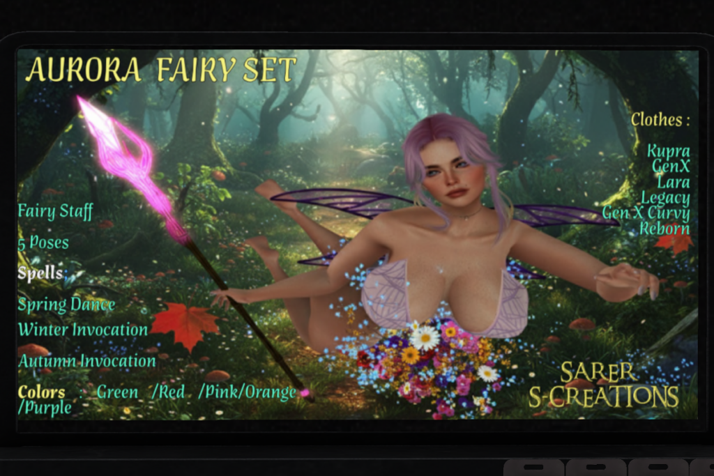 Aura Fairy, L$250 each/L$550 FP