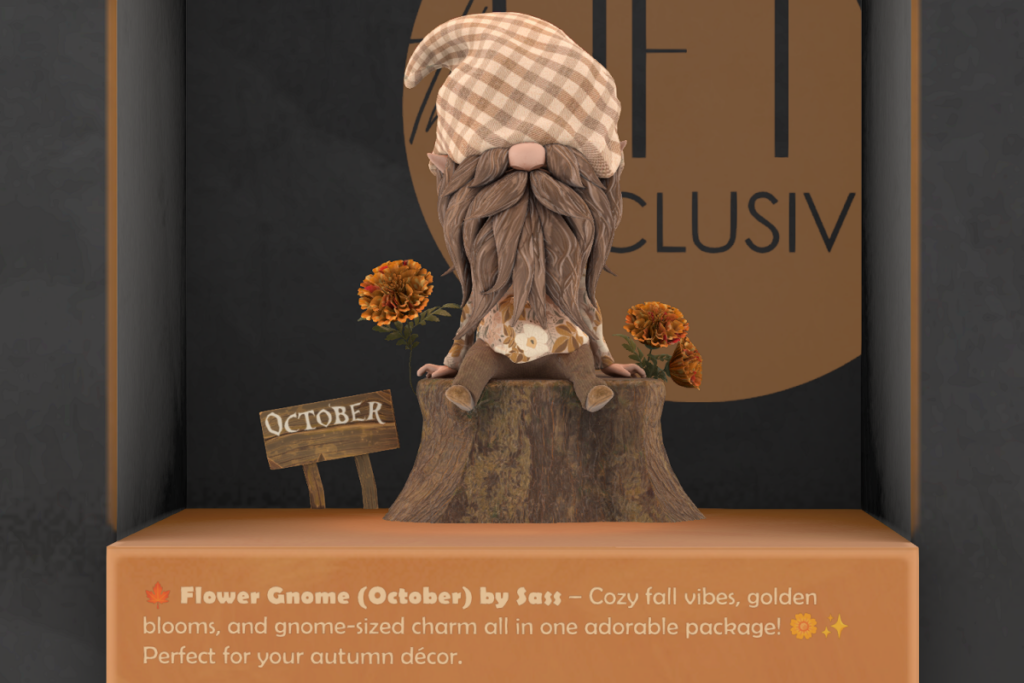 October Flower Gnome, L$249