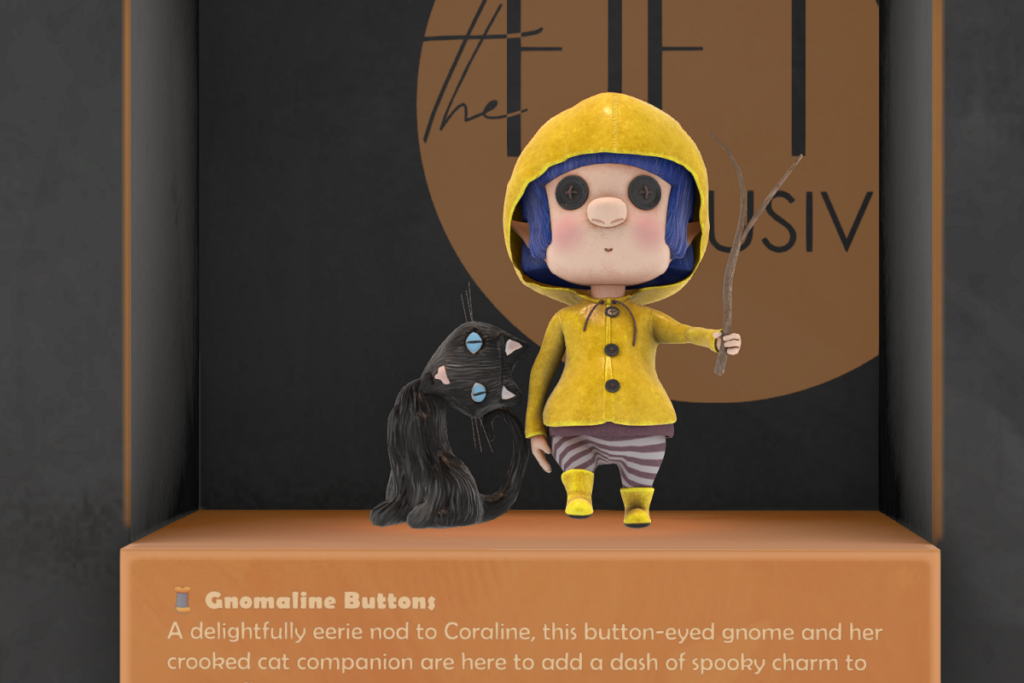 Gnomaline Buttons, L$249