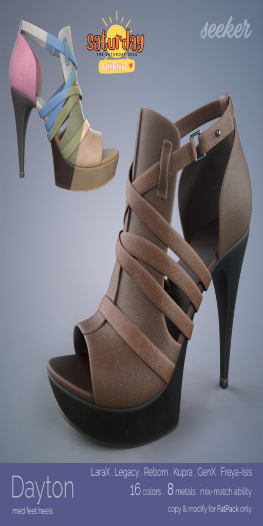 Dayton Heels - Freya/GenX/Inithium/Isis/Legacy/MaitreyaX/Reborn	&lt;a href=&quot;http://maps.secondlife.com/secondlife/Taejin/198/93/2003&quot; target=&quot;_blank&quot;&gt;Teleport&lt;/a&gt;