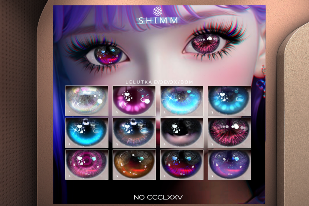 CCCLXXV Eyes - BOM/Evox, L$1000