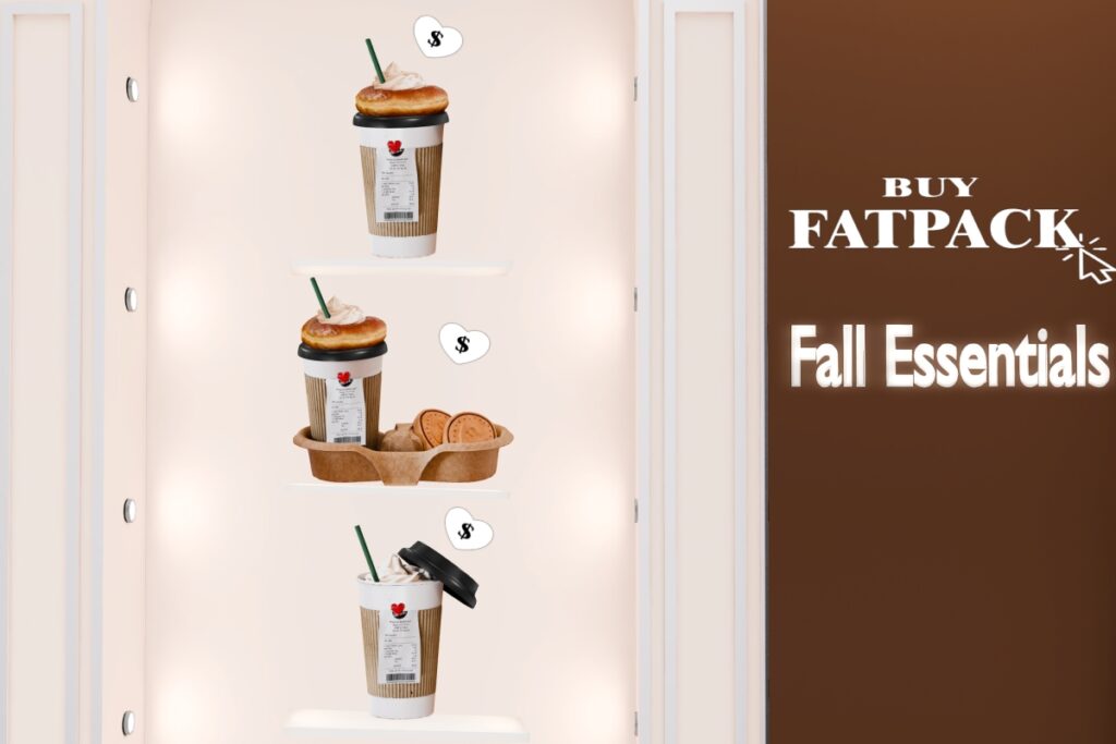 Fall Essentials Holdables, L$189-L$199 each/L$399 FP