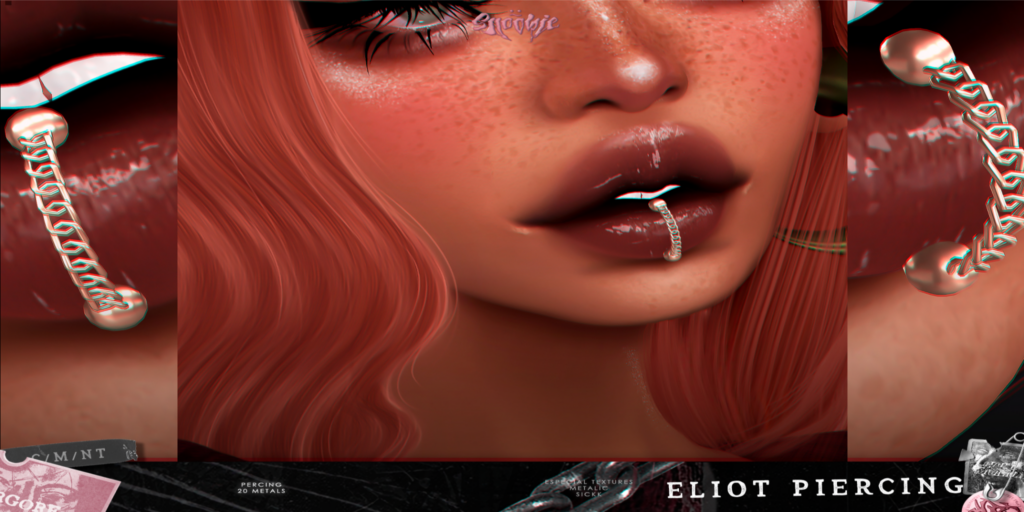 Eliot Lip Piercing	&lt;a href=&quot;http://maps.secondlife.com/secondlife/Cookies/217/189/2222&quot; target=&quot;_blank&quot;&gt;Teleport&lt;/a&gt;