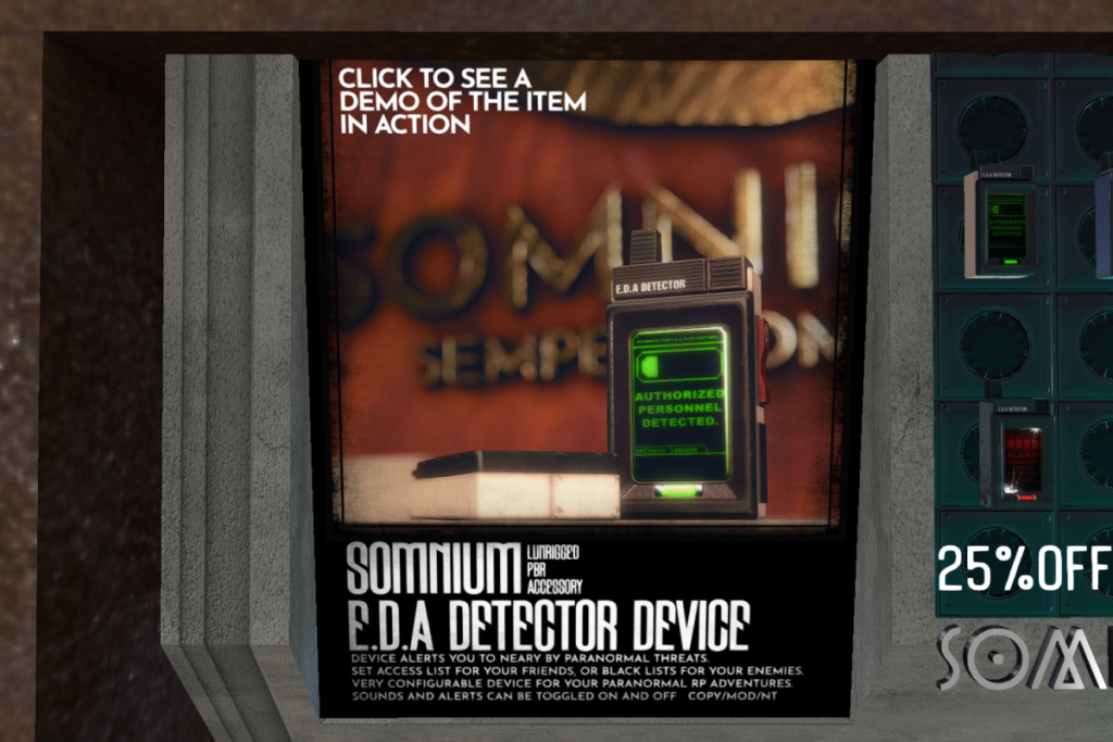 E.D.A. Detector Device, L$263