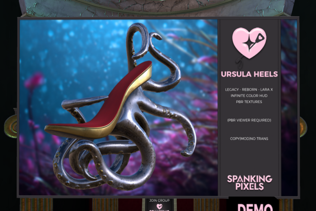 Ursula Heels - Legacy/MaitreyaX/Reborn, L$1200