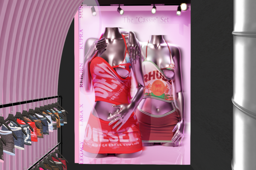 Cassie Bra, Shirt &amp; Skirt - Inithium/Legacy/MaitreyaX/Reborn/Yentements, L$299 each/L$1100 each FP