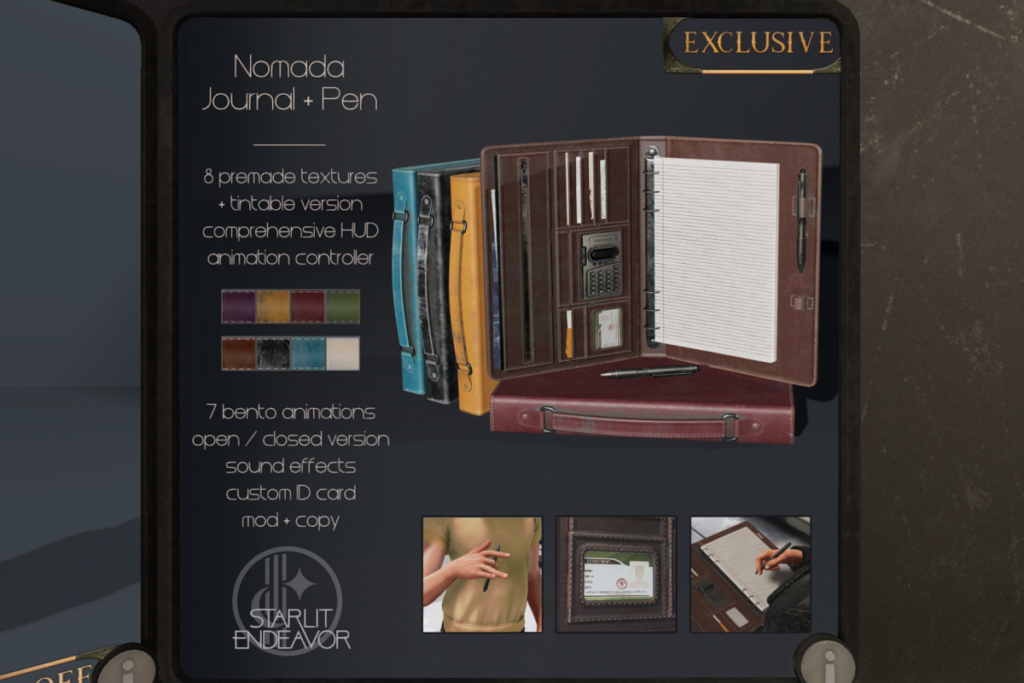 Nomada Journal, L$600