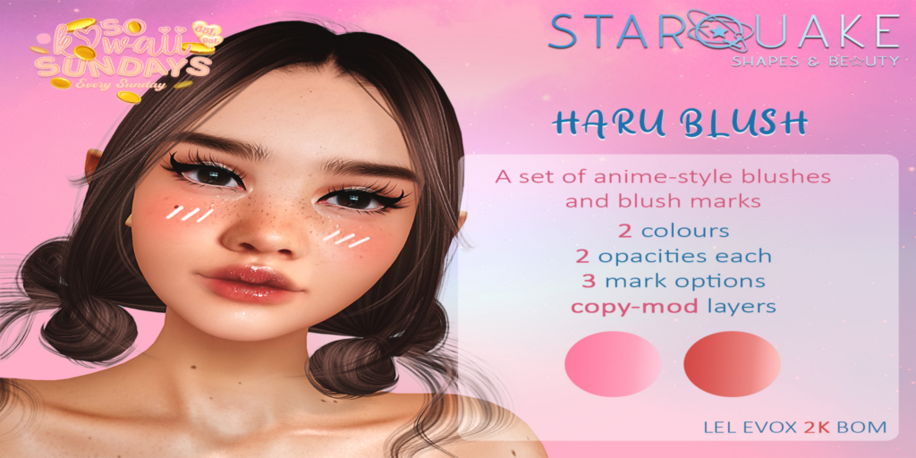 Haru Blush - EvoX	&lt;a href=&quot;https://maps.secondlife.com/secondlife/Burning%20Desire%20Island/53/239/501&quot; target=&quot;_blank&quot;&gt;Teleport&lt;/a&gt;